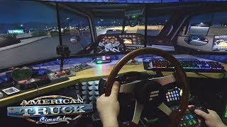 Упоротый конвой через Орегон - American Truck Simulator