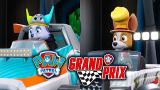 PAW PATROL: GRAND PRIX 🏁🐶 - PUP TREAT ARENA - EVEREST, TRACKER