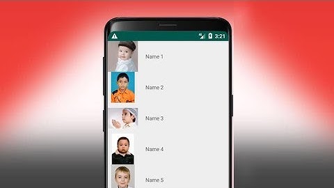 How To Show Images In Android Recycler View