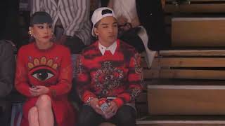 Taeyang At Kenzo's Fashion Show In Paris 2013