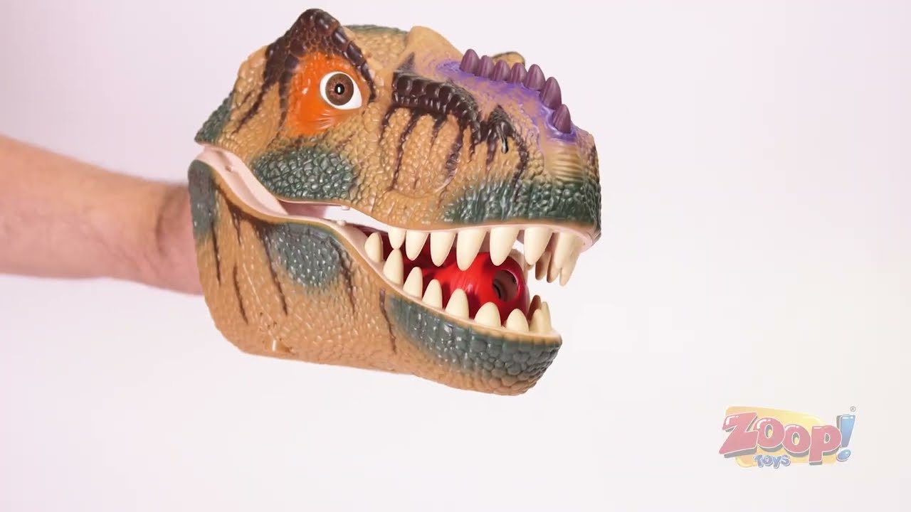 Dinossauro T-rex Ataque Surpresa Com Som Jogo Crianças - Zoop Toys