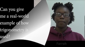 Ask an Engineer: Example of Using Trigonometry?