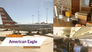 Flying AMERICAN EAGLE in FIRST CLASS! | Embraer E175 | LAX - TUS | Trip report