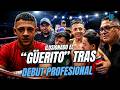 Las reacciones de Juan 'El Güerito de Tepito' tras su presentación profesional en México