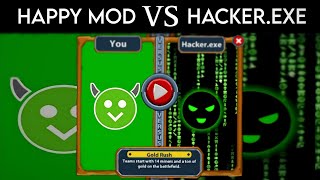 HAPPY MOD 😁 VS HACKER.EXE 🧑🏻‍💻 IN STICK WAR: LEGACY screenshot 2