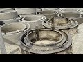 Concrete Well Ring Manufacturing Process in India | Cement Well Ring Making Process | Bee Tech