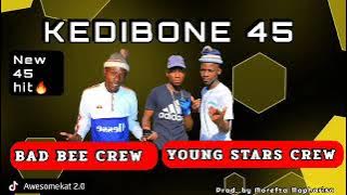 BAD BEE CREW ft. YOUNG STARS CREW_ KEDIBONE [NEW 45 HIT]