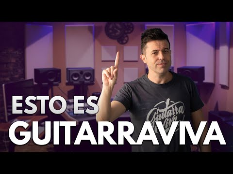 Esto es GUITARRAVIVA - Descubre el mejor canal de Guitarra en 1 minuto