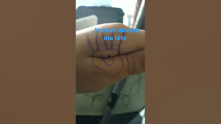 je vous montre ma tête 😱