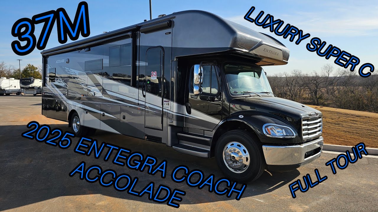 2025 ENTEGRA ACCOLADE 37M Full In Depth Tour | Luxury Super C RV ...
