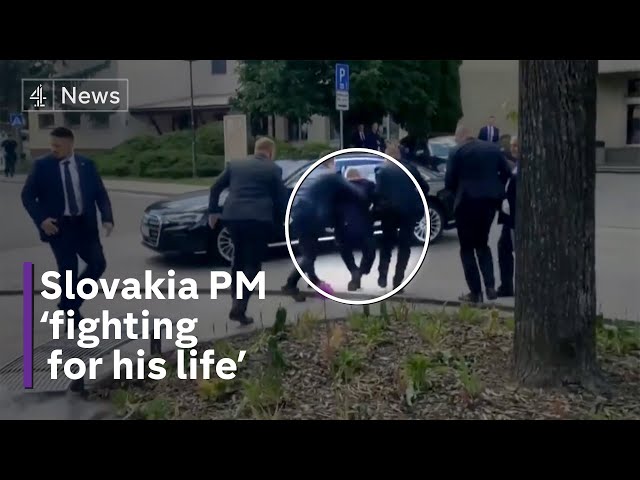 Slovakia PM in life-threatening condition after shooting