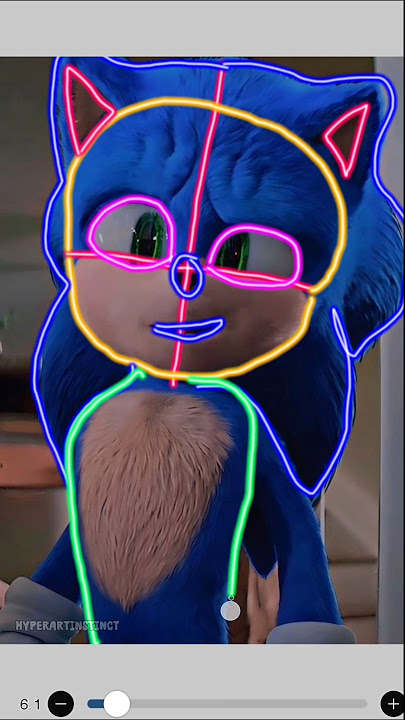 Drawing Sonic 😁😍😎 from Sonic the Hedgehog 3 🥶#sonic #sonicthehedgehog #shorts #drawing #howto #easy