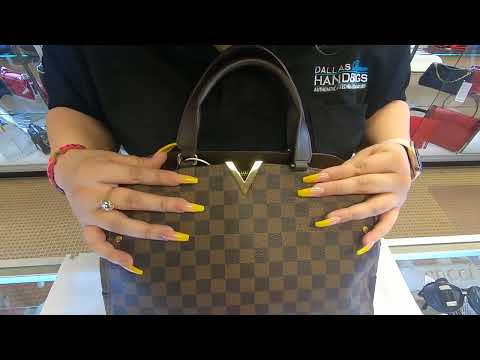 Louis Vuitton Damier Ebene Kensington Bowling Handbag
