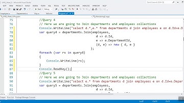 LINQ to Collections - Join Function - Part-I
