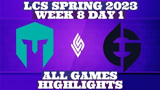 IMT VS EG | Week 8 Day 1| LCS Spring 2023 | Highlights by Pro Esports Highlights