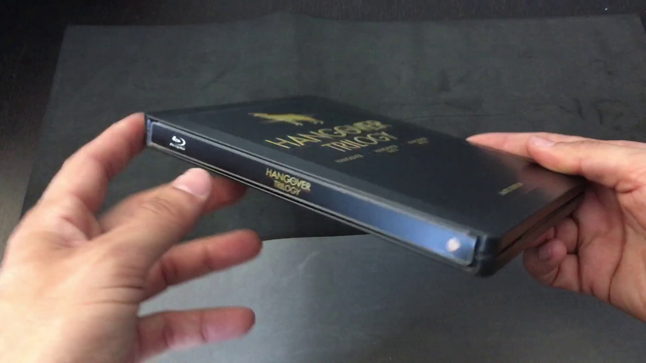 THE HANGOVER TRILOGY [ZAVVI] LIMITED WOLF-PACK EDITION STEELBOOK  