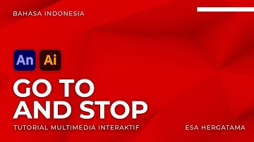 #1 Belajar Cara Pindah Halaman di Adobe Animate 2020 (GO TO AND STOP) Action Script 3.0