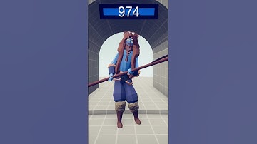 CLUBBER vs JARL | Totally Accurate Battle Simulator #shorts #tabs #vs