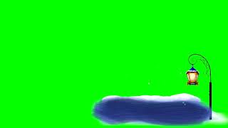 Футаж хромакей | Плашка ЗИМНЯЯ для титров на зелёном фоне | CHROMAKEY | LOWER THIRD | title | winter