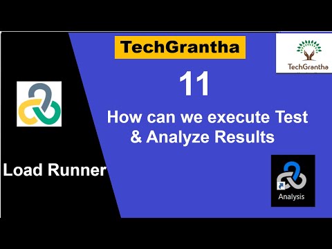 Load Runner Beginner Tutorial 11 -How can we Execute Test and Analyze Results