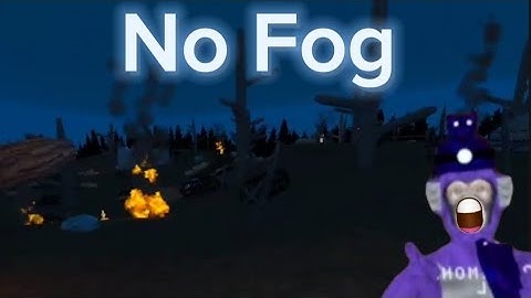 How to remove the fog out of level 17 (Big scary)