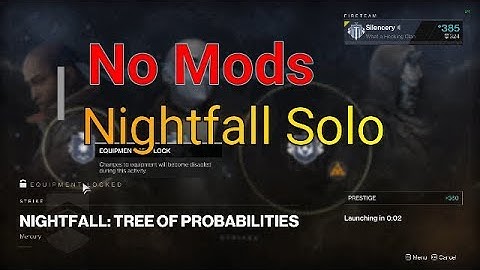 *No Mods* Solo Prestige Tree of Probabilities  - Voidwalker