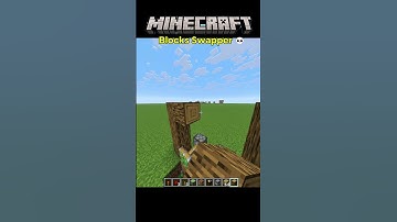 Blocks Swapper in Mindcraft 👈 minecraft me block swapeer #minecraft