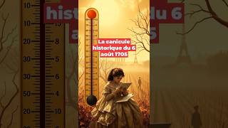 The historic heatwave of August 6, 1705, part 1