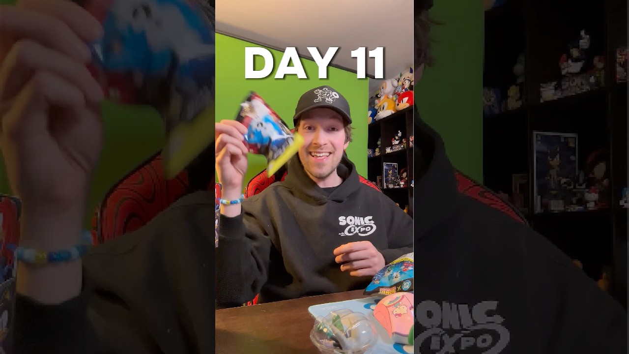 DAY 11 OF OPENING SONIC THE HEDGEHOG X DC BLIND BAGS