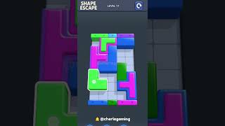 Shape Escape Level 17 Solution Walkthrough