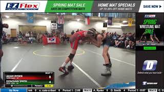 Mat 8 106 Adam Ryder Team Ohio Vs Donovan Smith New York