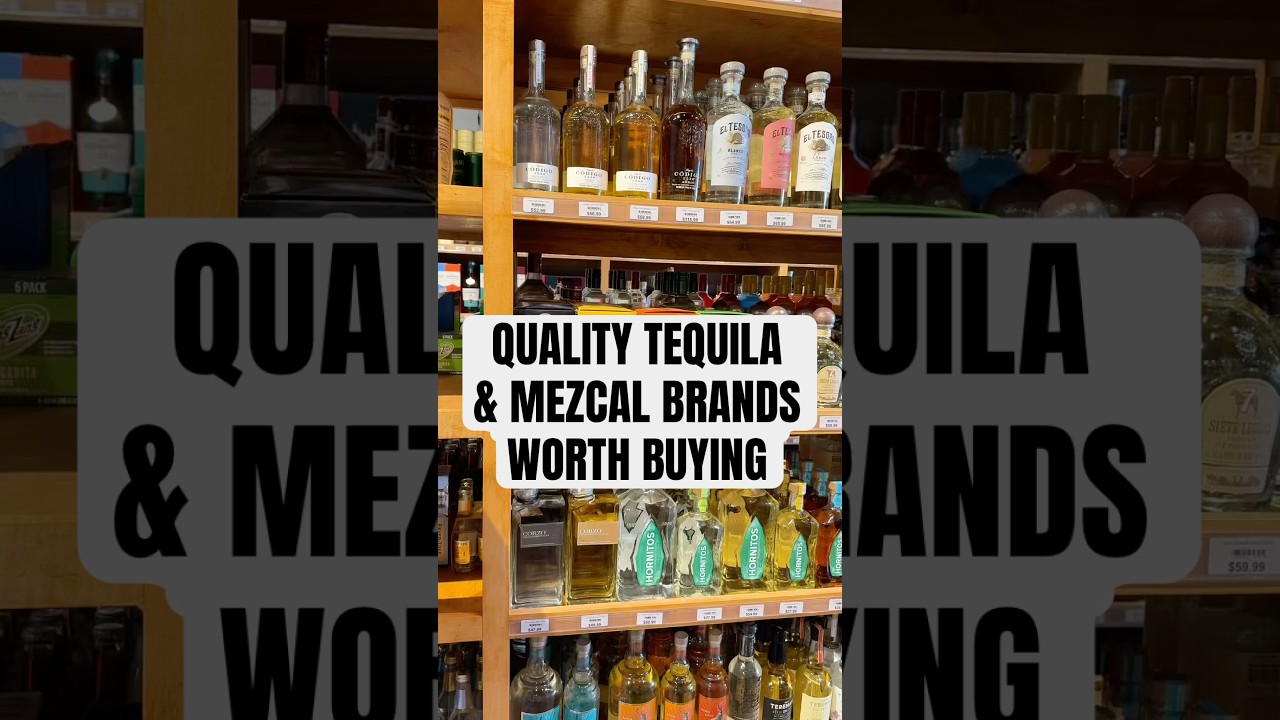 Here are some other quality Tequila &amp; Mezcal brands worth buying #tequila #drinks