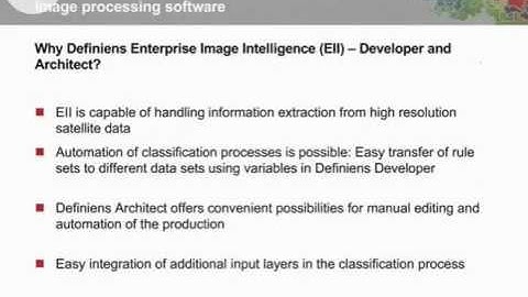 eCognition: Rapid Forest Classification Webinar Part 1/2