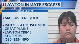 Lawton PD searching for escaped inmate