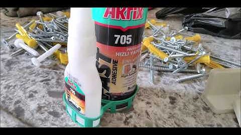 akfix 705 hızlı yapıştırıcı nasıl kullanılır, sipreyli yapıştırıcı kullanma