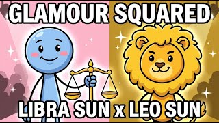 leo sun with libra sun: the showstopper dates the charmer (explained by stick figures)