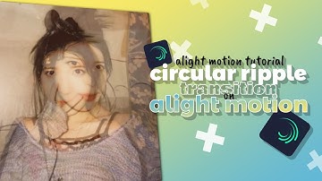 circular ripple transition on alight motion | alight motion tutorial