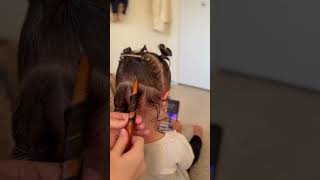 How I Curl Train my Toddler’s Hair
