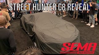 Tj Hunt Reveals Street Hunter C8 Corvette At Sema 2021