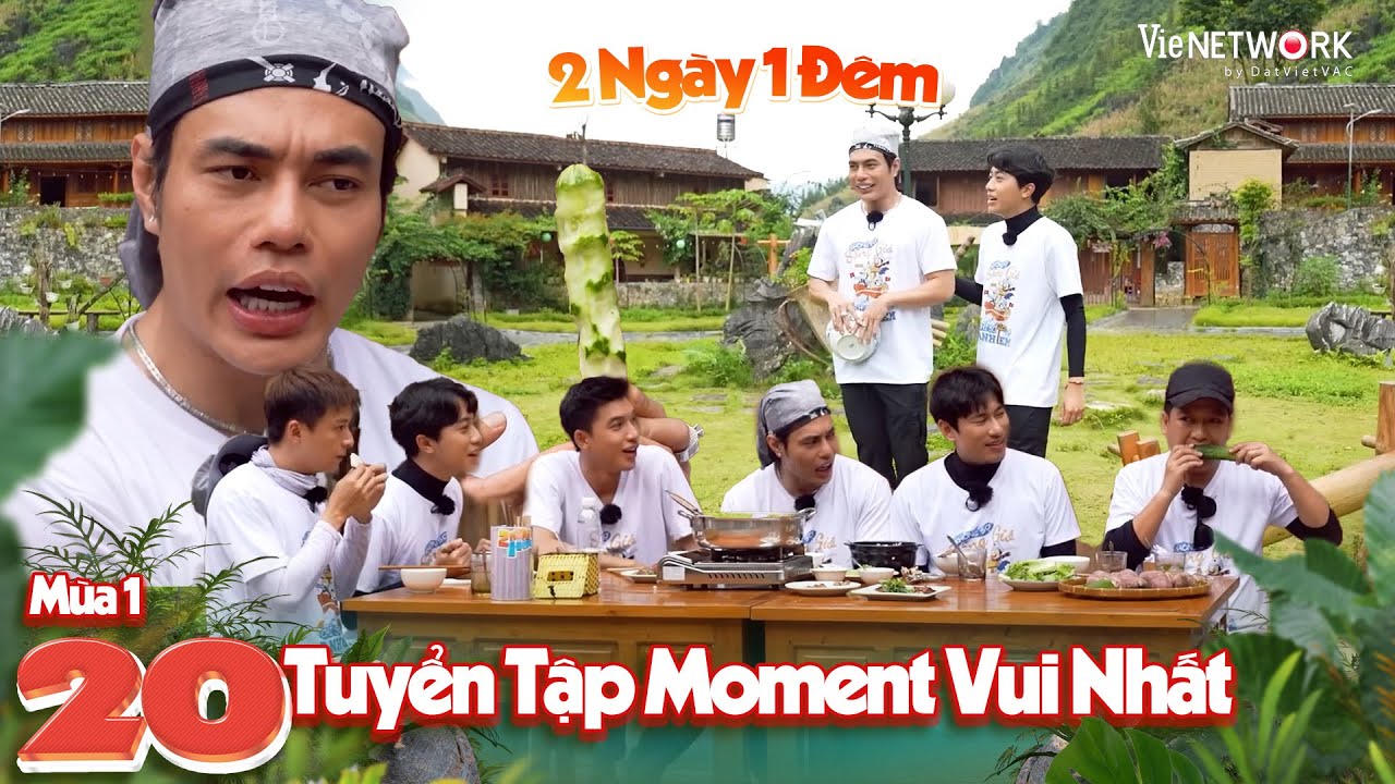 2 Ngày 1 Đêm:Tuyển tập khoảnh khắc vui nhất Tập 20 Mùa 1-Dương Lâm, Trường Giang, HIEUTHUHAI