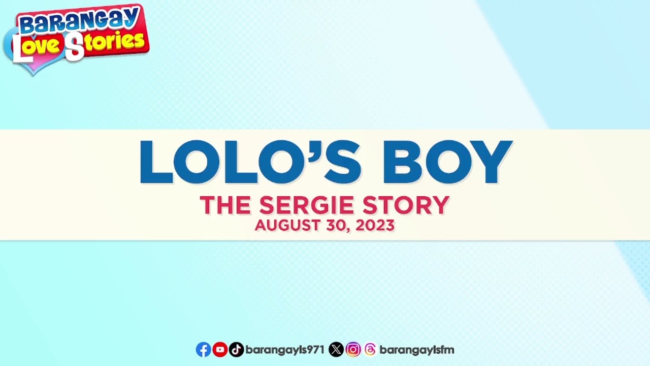 Apo, nakinabang sa MEMORIAL PLAN ni lolo (Sergie Story) | Barangay Love Stories