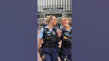 Australia police officers work at the Taylor Swift Eras Tour concert ❤️ #shorts #taylorswift