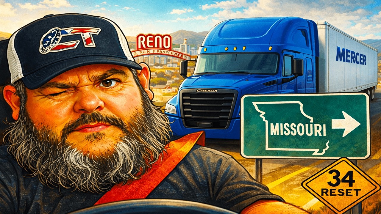 #611 Leaving RENO! Lets Get Back To Normal | Mercer Owner Operator VLOG