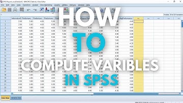 How to Compute Variable in Spss l How to Compute Variable in Spss l How to Compute Variable