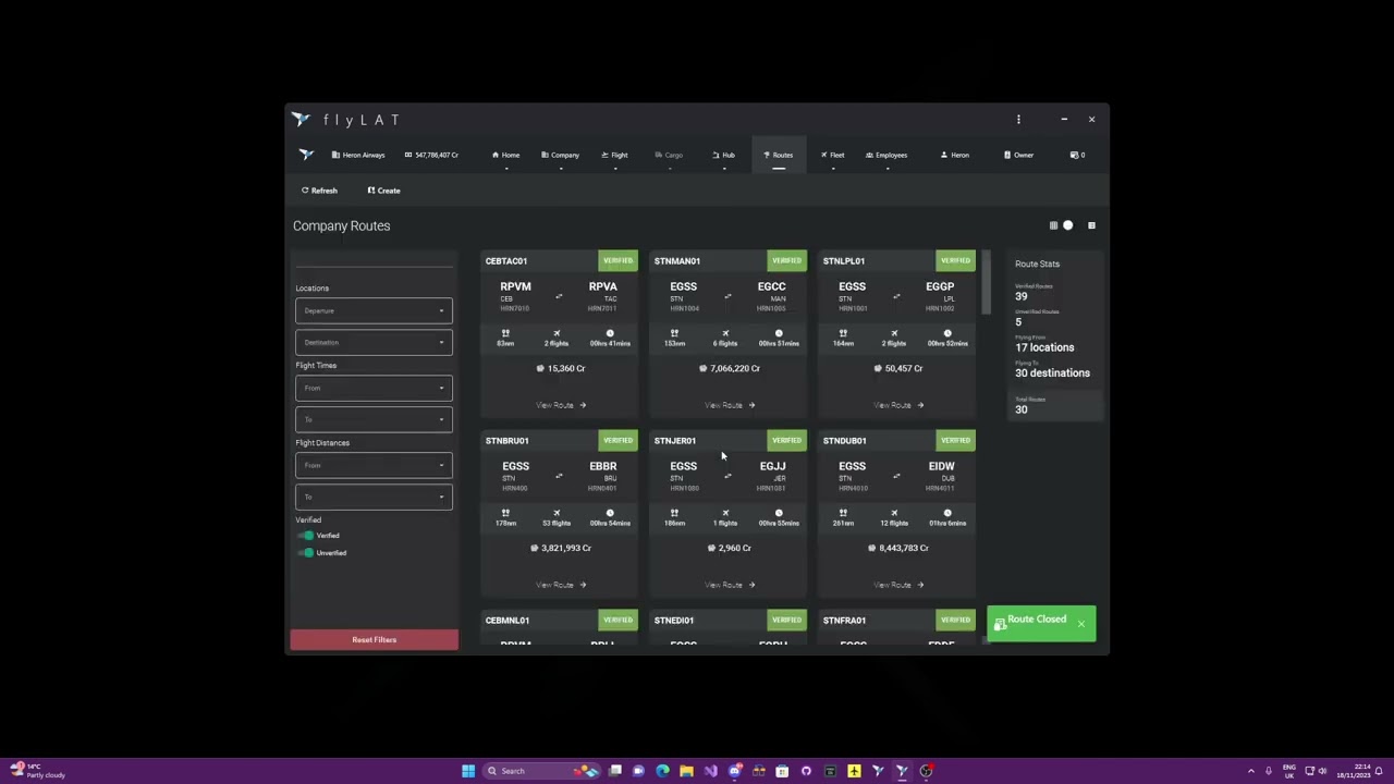 flyLAT Walkthrough (closed beta version)