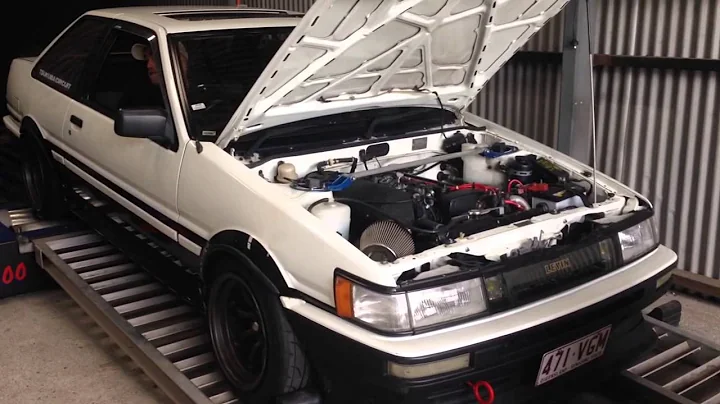 Ae86 20v black top dyno baseline