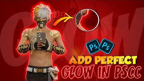 GLOW EFFECT TUTORIAL IN PSCC ANDROID🥰🔥  | FREE FIRE 🔥| LEROX GAMING MALAYALAM