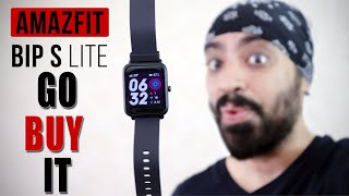 Amazfit BIP S Lite with Apple Watch Face | 30 Days Battery Life | Budget  SmartWatch - YouTube