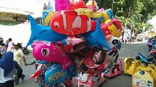 KOMPILASI PENJUAL BALON TERBANG, BALON KARAKTER, HELIUM BALON, BALON GAS - BALONKU & TAHU BULAT