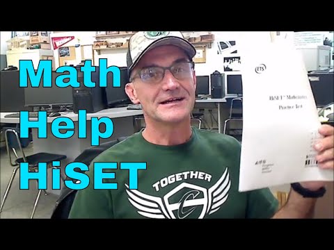 Video: Da li je HiSET matematički test težak?